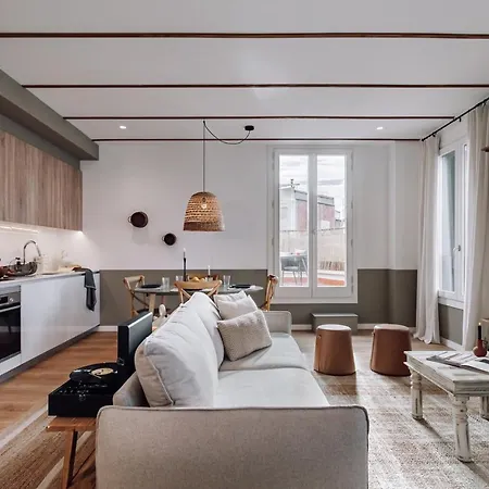 公寓 Geranio - 1 Bedroom In Eixample Esquerra 巴塞罗那